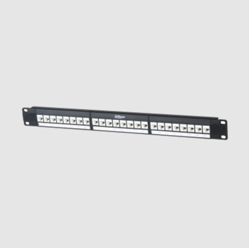 [DH-PFM3973M-6U-24] PATCH PANEL 24 PUERTOS CAT6 DH-PFM3973M-6U-24 DAHUA
