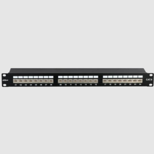 [DH-PFM3973M-6F-24] PATCH PANEL 24 PUERTOS FTP DH-PFM3973M-6F-24 DAHUA