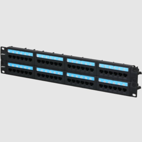 [DH-PFM3973M-6U-48] PATCH PANEL 48 PUERTOS CAT6 DH-PFM3973M-6U-48 DAHUA