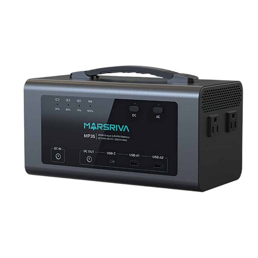 [MP3S] ESTACION DE PODER PORTATIL MARSRIVA MP3S 300W (268,8WH/12.8V/21000MAH)