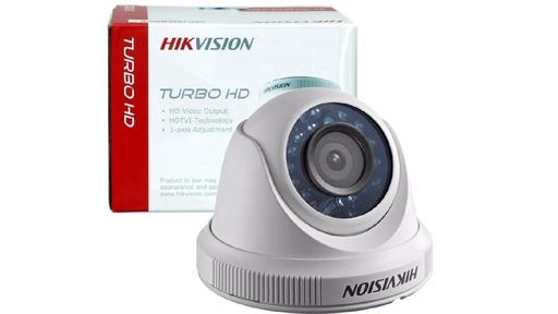 [DS-2CE56D0T-IRPF] CAMARA DOMO HIKVISION 2MP DS-2CE56D0T-IRPF PLASTICA PARA INTERIOR 2.8 MM 