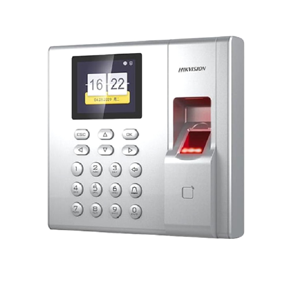 CONTROL DE ASISTENCIA BIOMETRICO RED Y USB HIKVISION DS-K1A8503MF-B