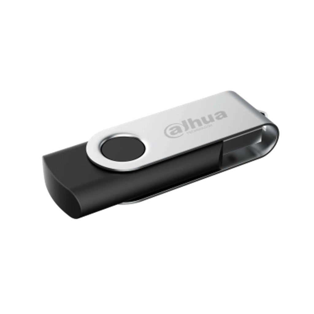 PenDrive Dahua 64Gb USB 2.0 Negro con Gris Metalizado DHI-USB-U116-20-64GB